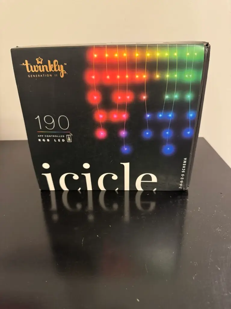 Twinkly Icicle Lights for light shows